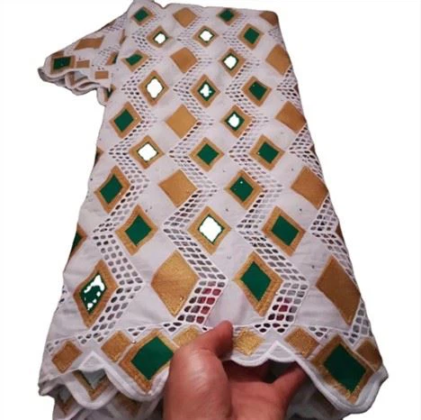 Tus nqi pheej yig !!! Lace Swiss Voile Lace Textile Thiab Dresses Champagne Kub Embroidered Swiss Voile Lace